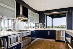 interior of a beautiful home kitchen